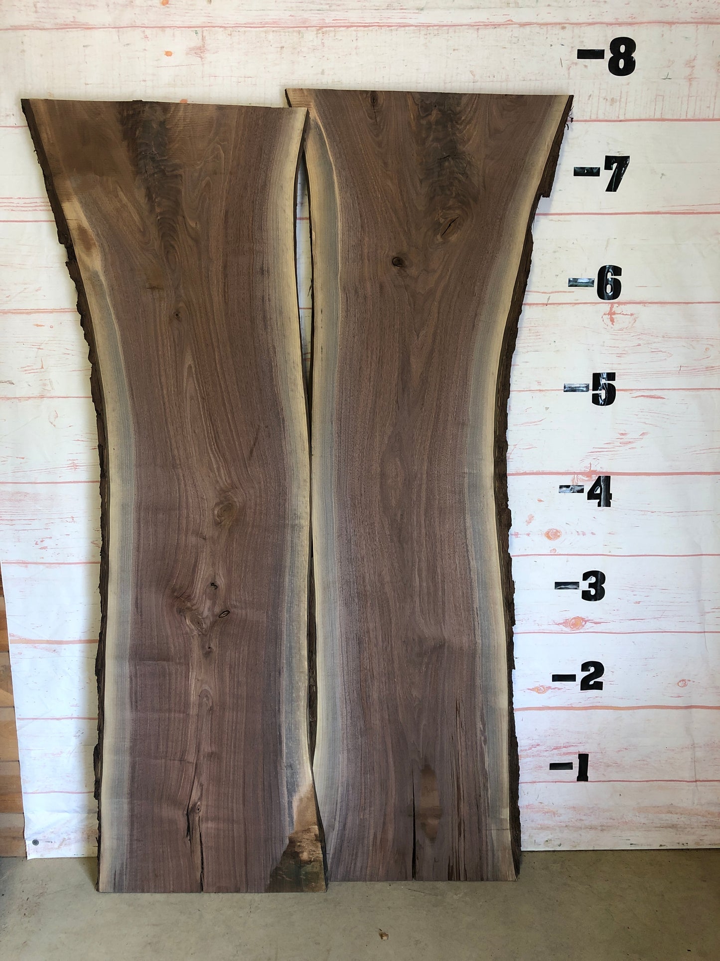 Live Edge Walnut Set– Sku# 23530K-64