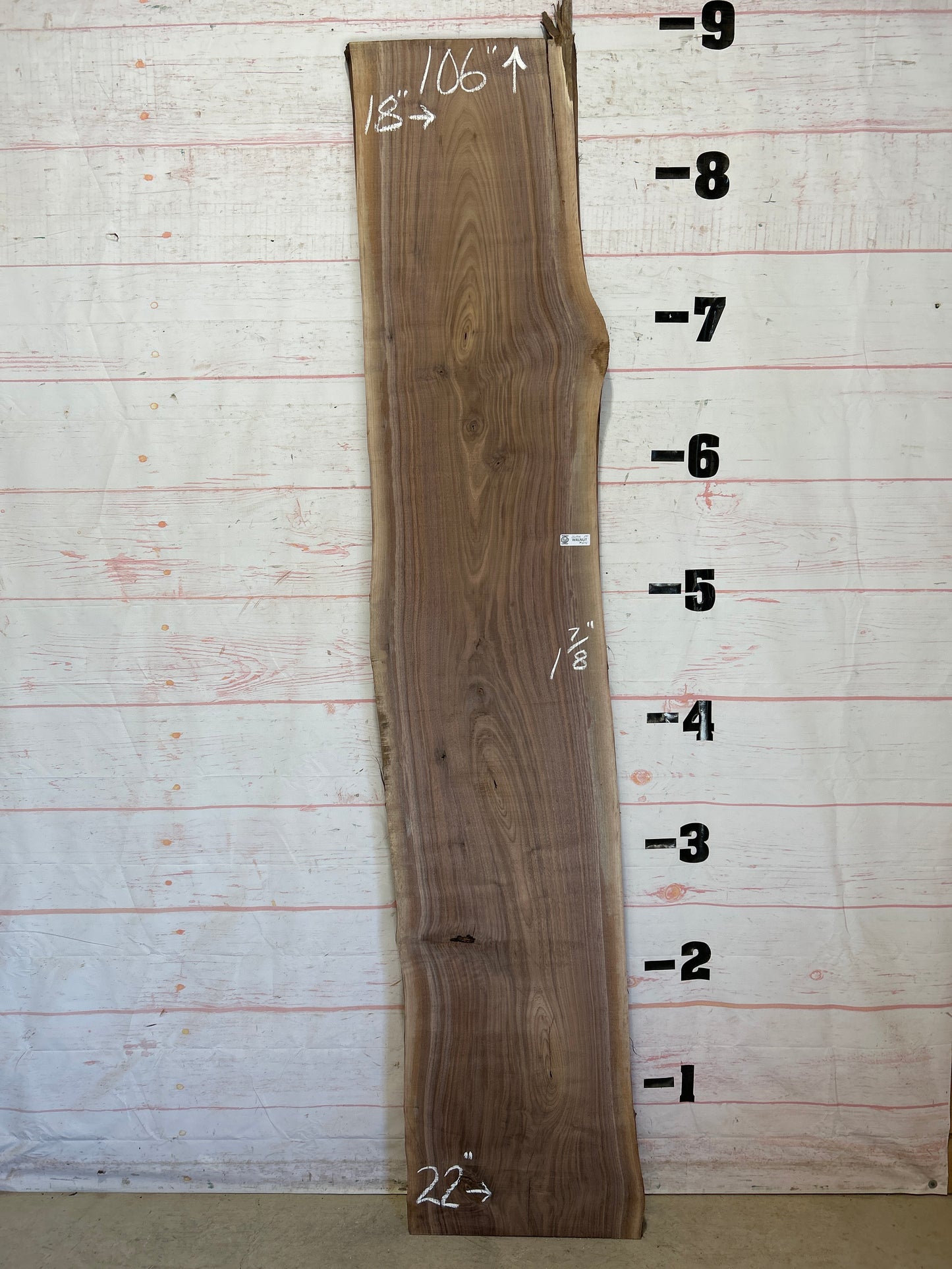 Live Edge Walnut Sku#26194K-29