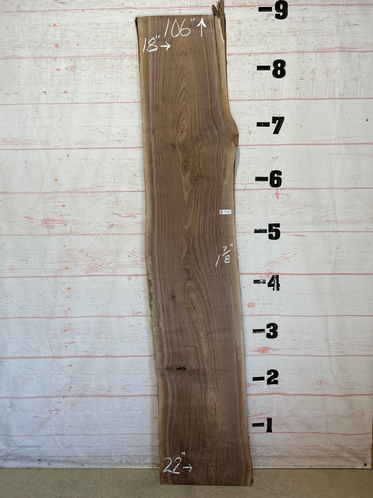 Live Edge Walnut Sku#26194K-29