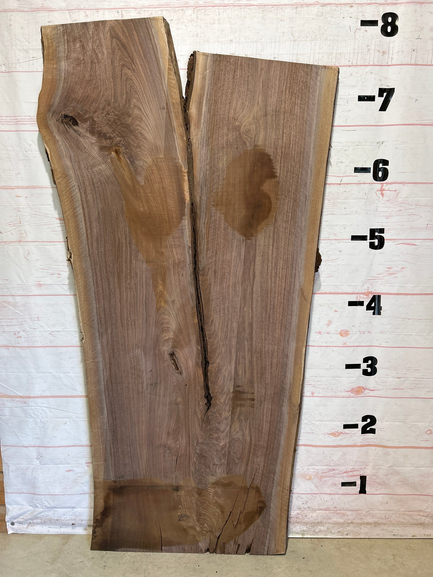 Live Edge Walnut Sku#25833-61