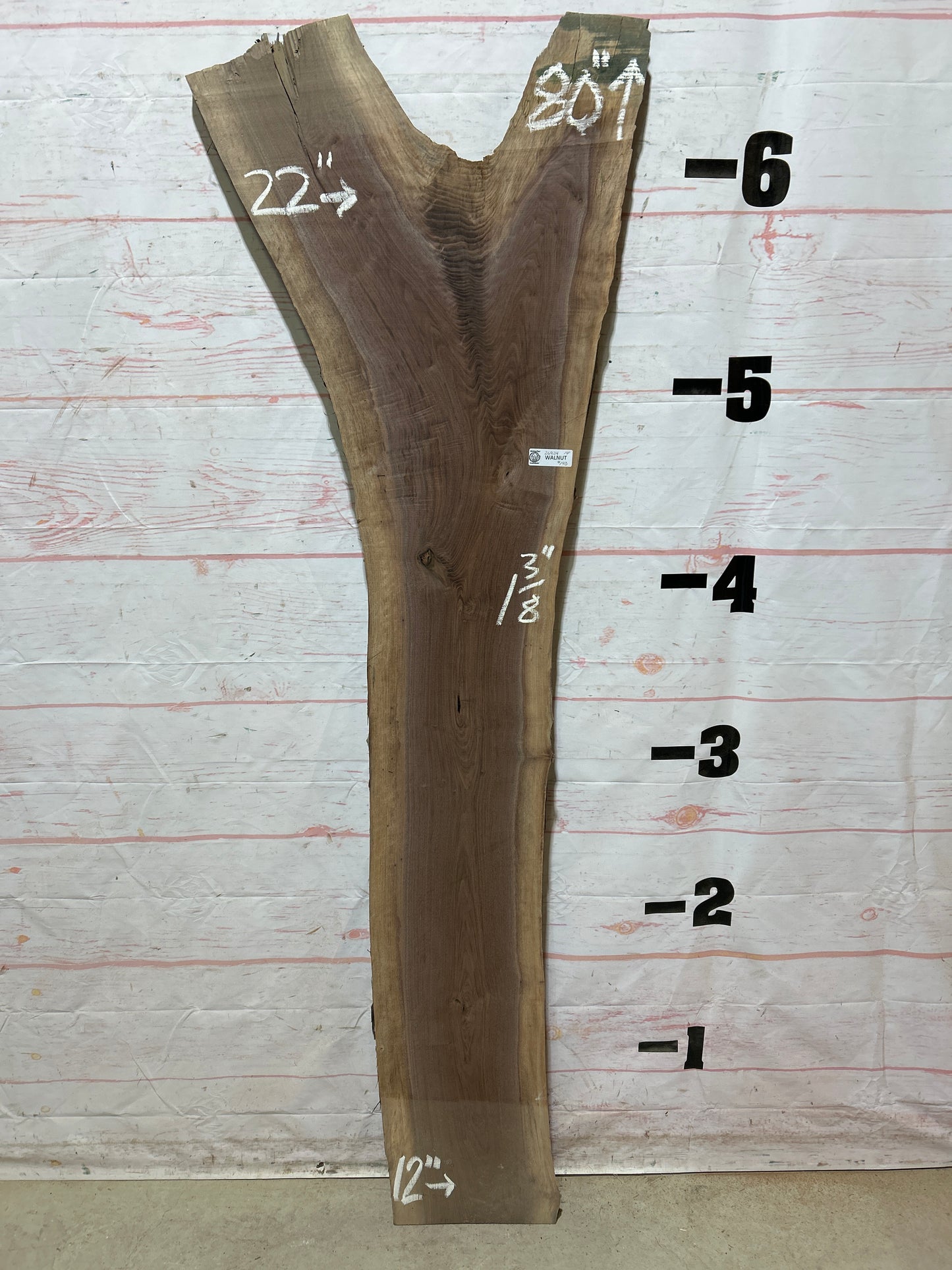 Live Edge Walnut Sku#26824M-14