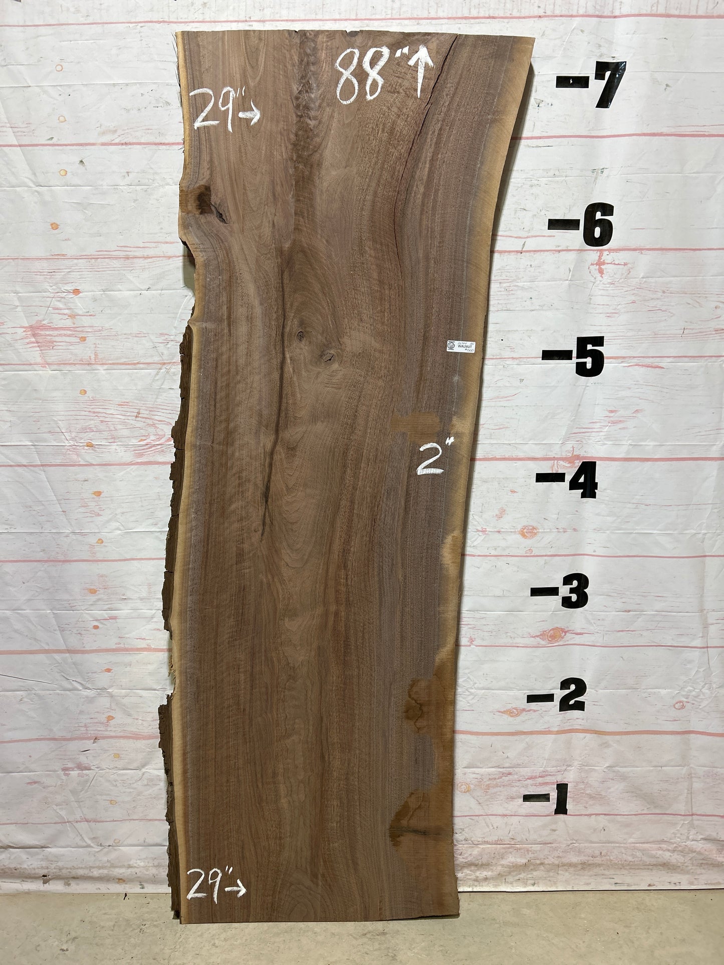 Live Edge Walnut Sku#26744J-35