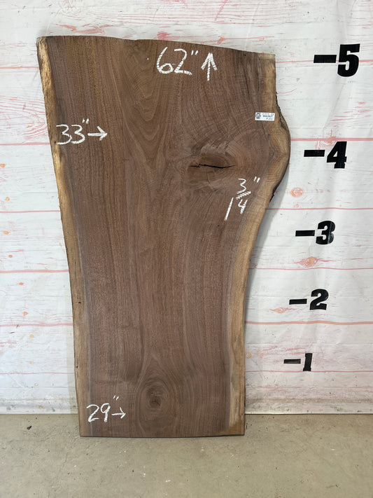 Live Edge Walnut Sku#27013-23