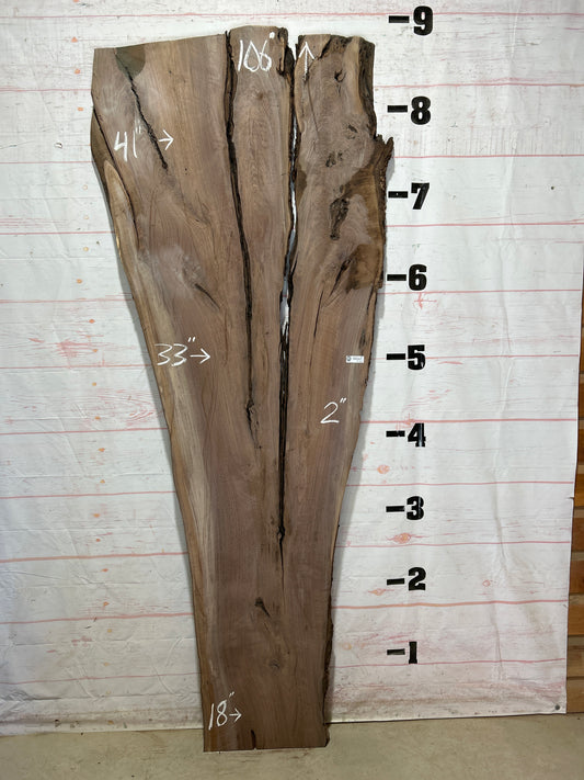 Live Edge Walnut Sku#27131-44
