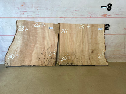 Live Edge Maple Set Sku# 23645M-22