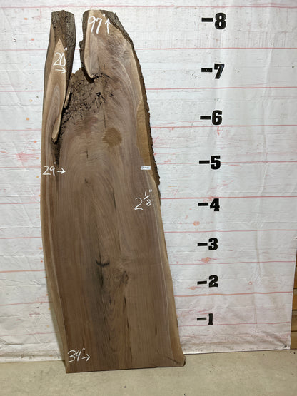 Live Edge Walnut Sku#27164J-36