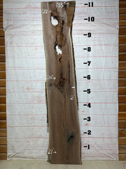 Live Edge Walnut Sku#25305-49