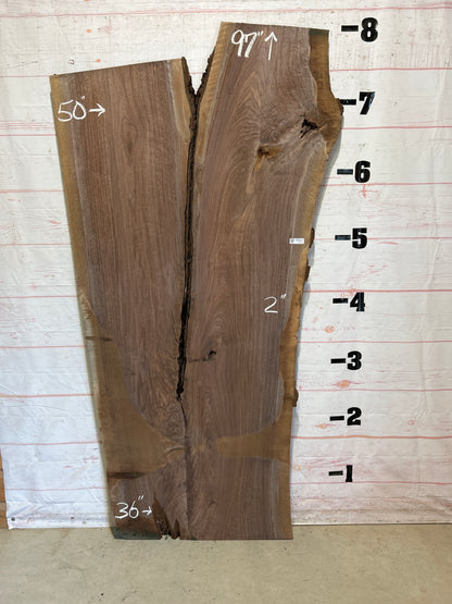 Live Edge Walnut Sku#25834-58