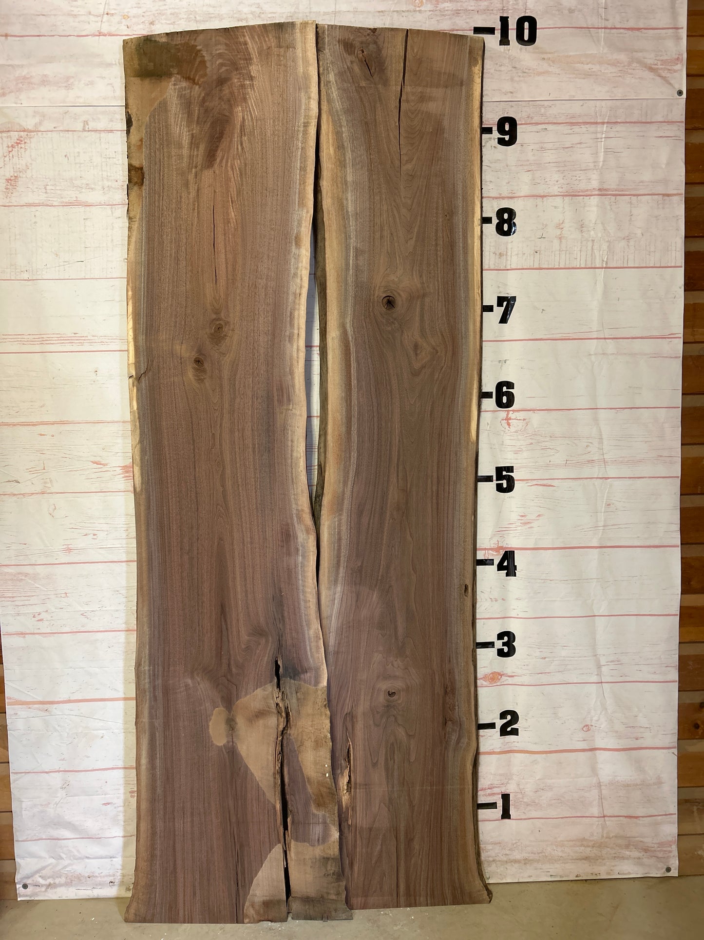 LiveEdge Walnut Set Sku#24544K-80