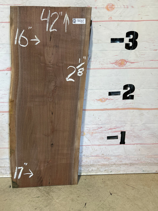Live Edge Walnut Sku#26215A-10