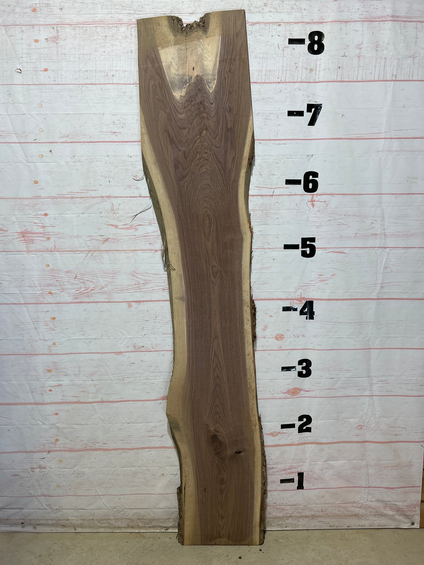 Live Edge Walnut Sku#25685M-19