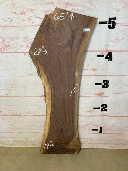 Live Edge Walnut Sku#23649A-14