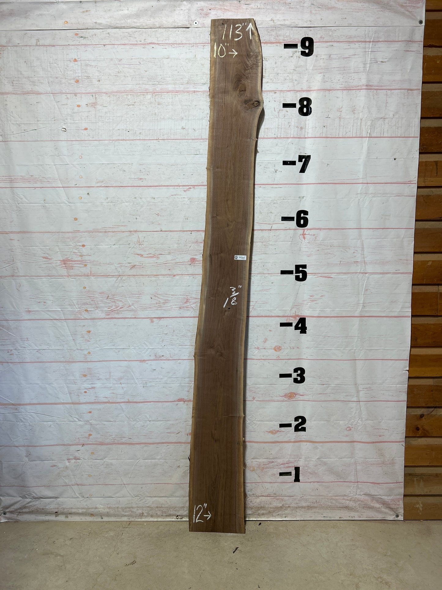 Live Edge Walnut Sku#26403M-13