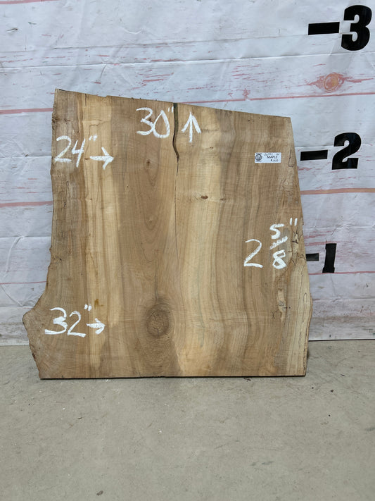 Live Edge Maple Sku#26991M-16