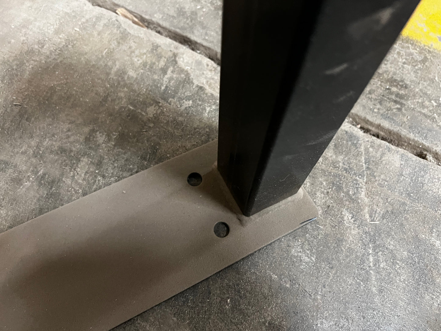 H-Shaped Powder Coated Steel Leg