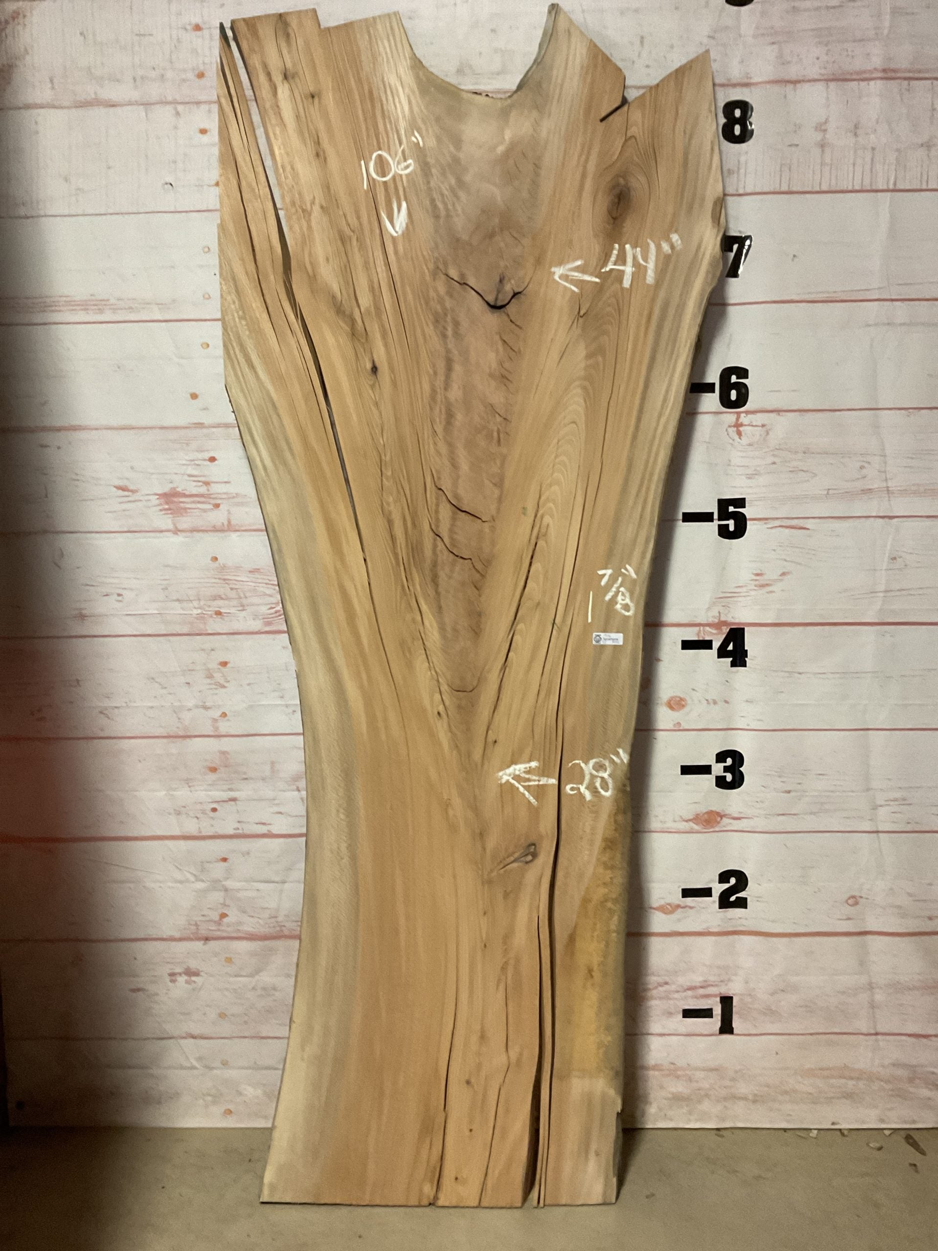 Sycamore Slab 85″ x 38″ – Wood Demand