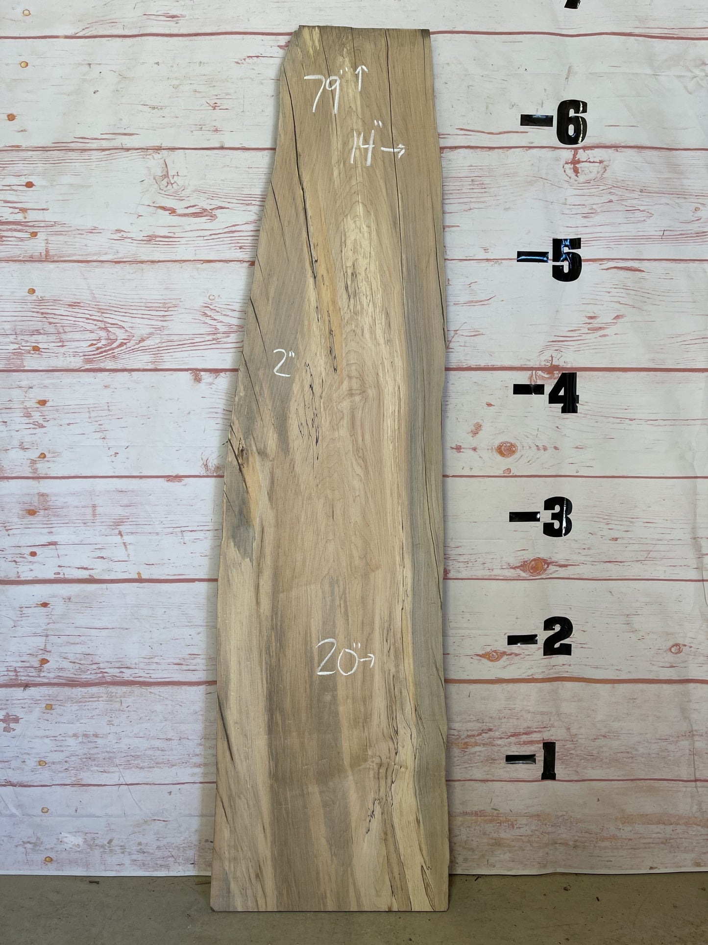 Live Edge Spalted Maple – Sku# E16952