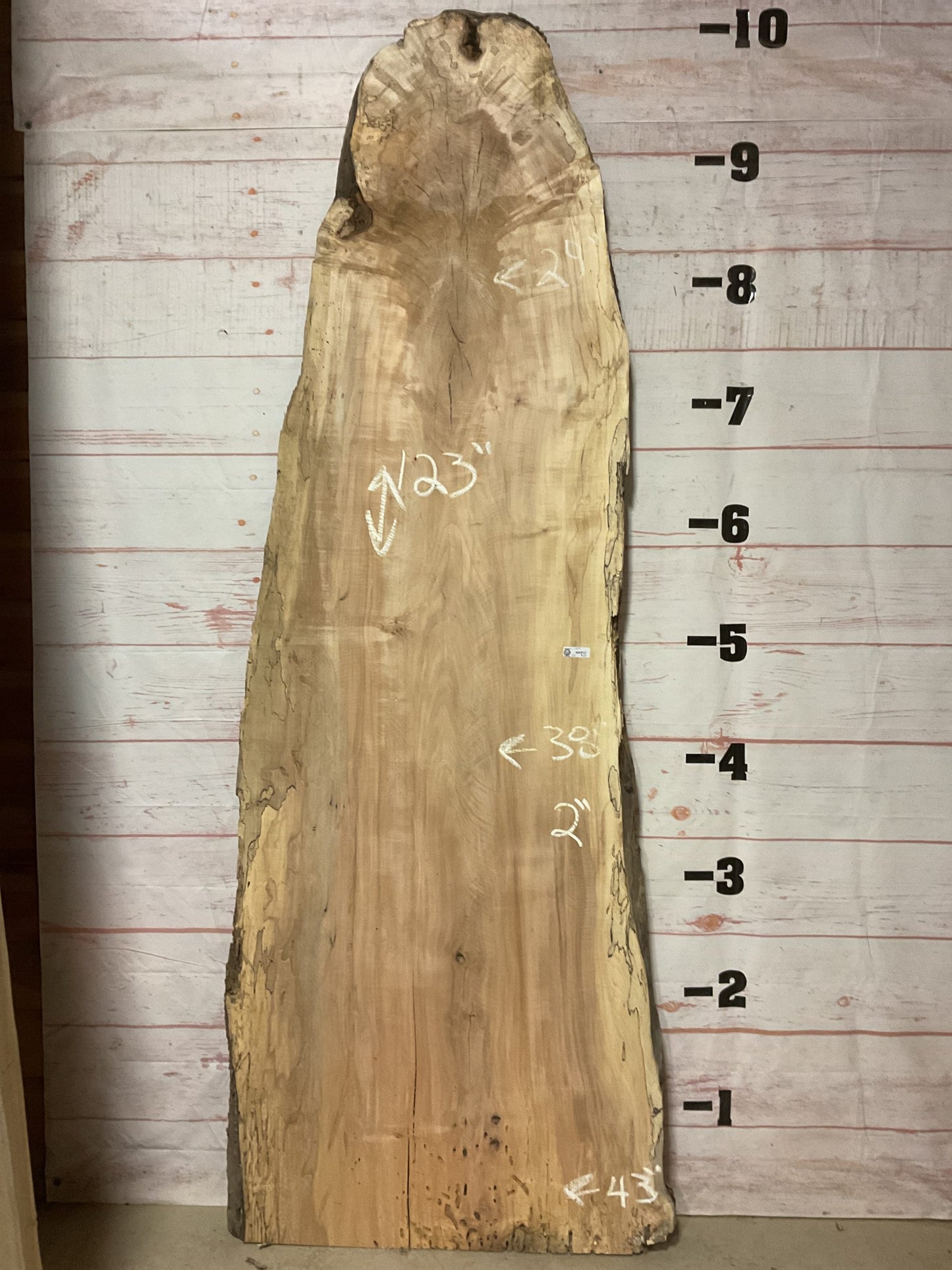 Live Edge Spalted Maple Sku# S19194