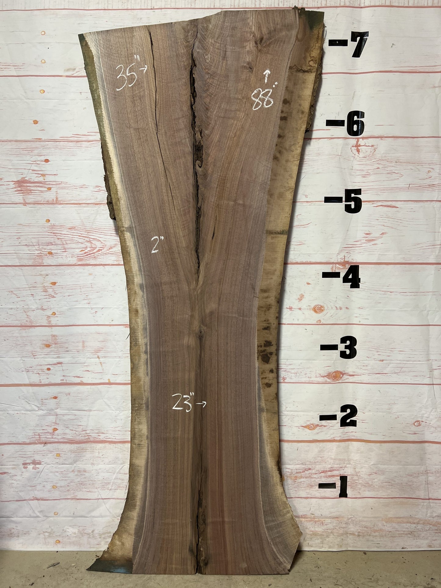 Live Edge Walnut – Sku# 18203