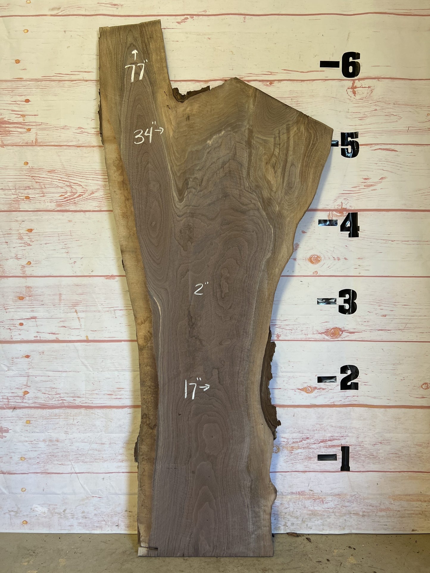 Live Edge Walnut – Sku# 17709