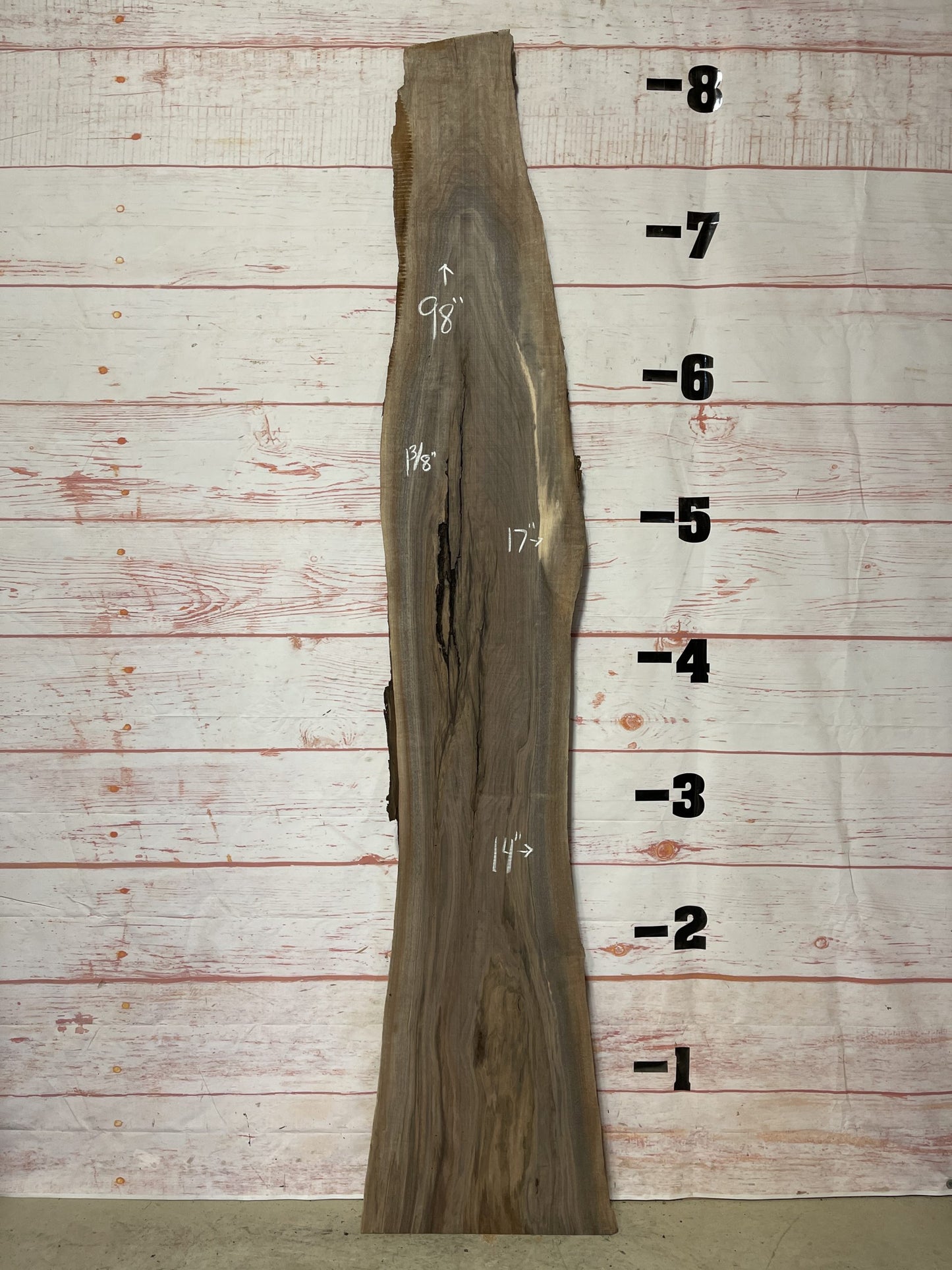 Live Edge Walnut – Sku# 14419