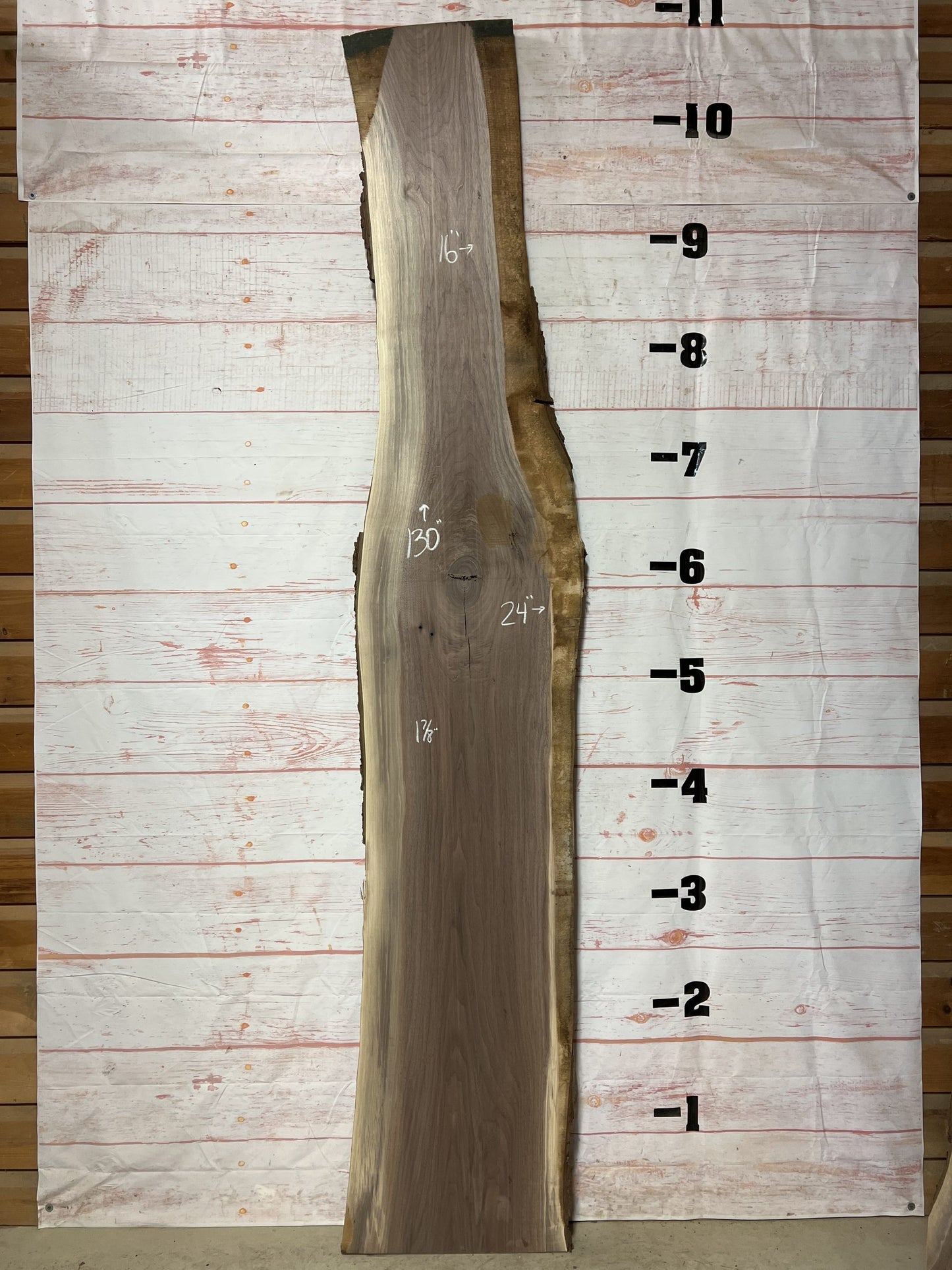 Live Edge Walnut – Sku# 18008