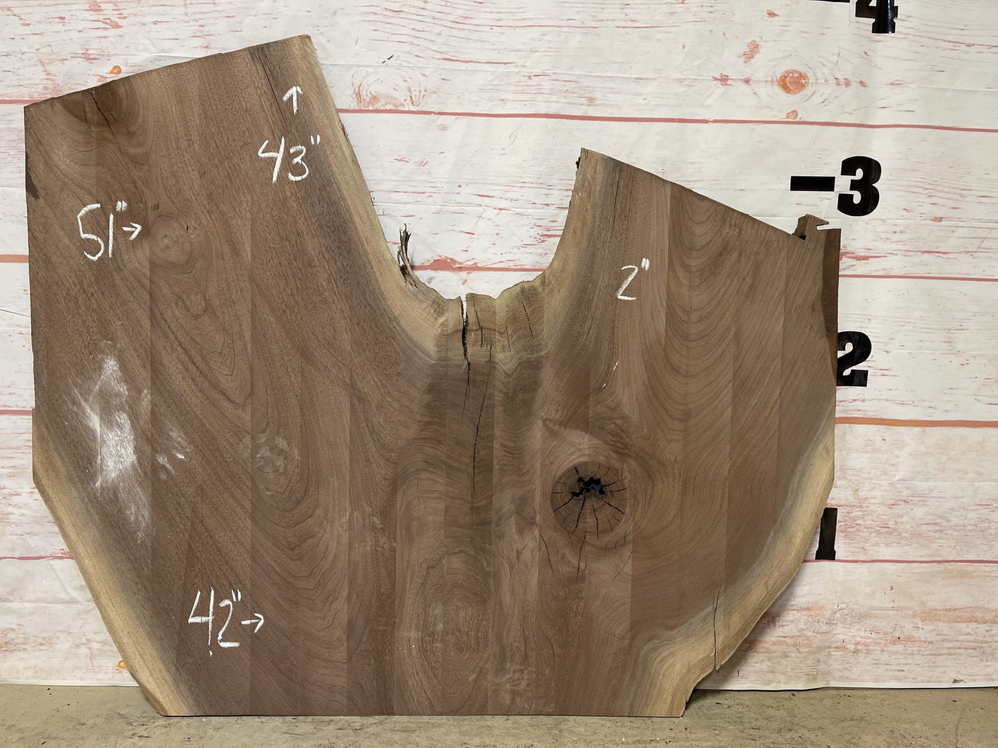 Live Edge Walnut – Sku# 14877