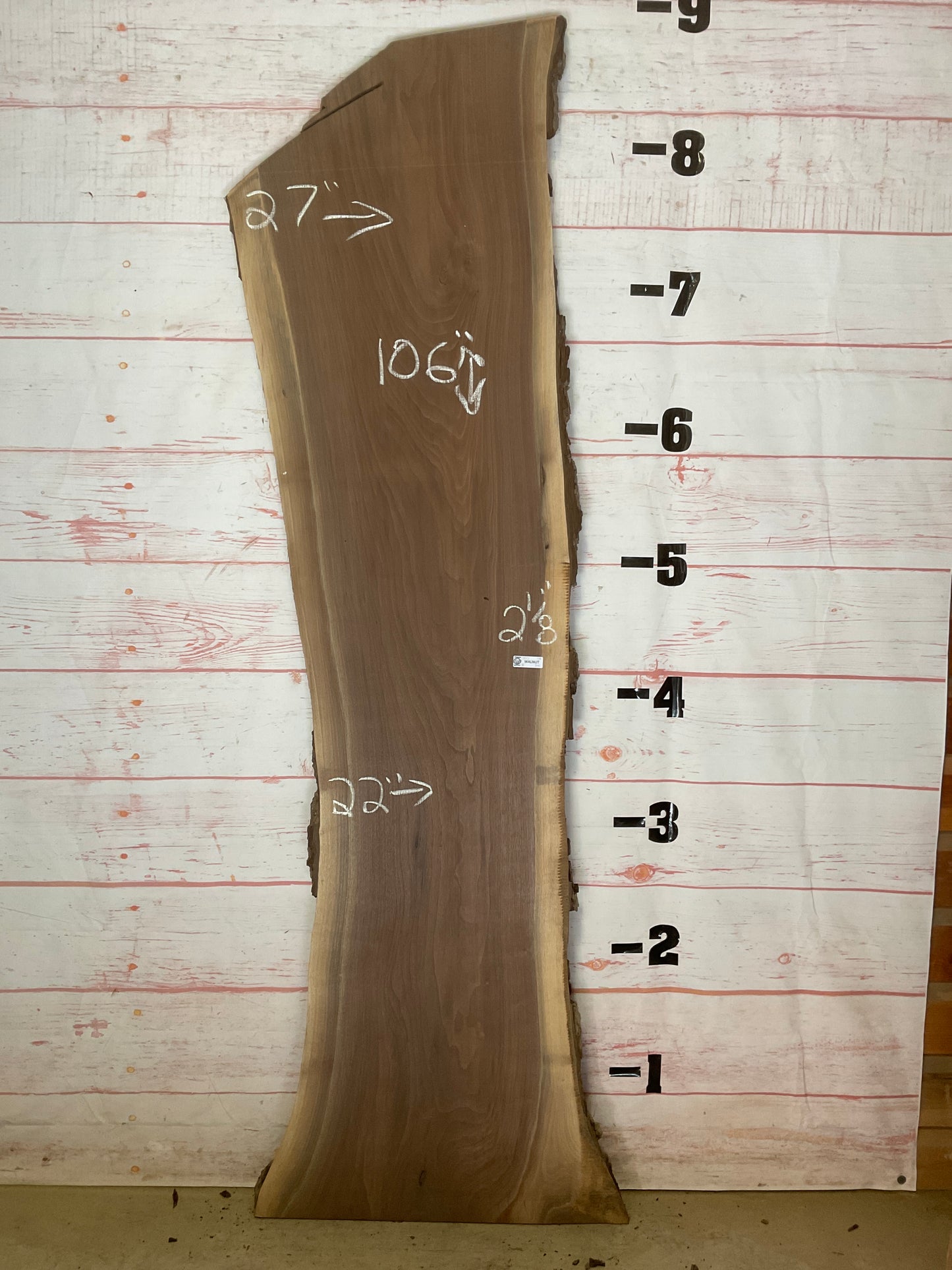 Live Edge Walnut Sku# 19937J-36